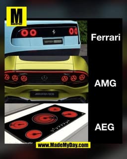 Ferrari
AMG
AEG
(BILD)