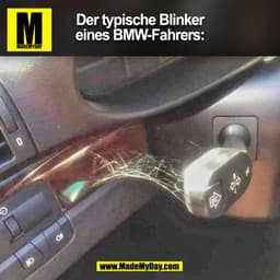 Der typische Blinker
eines BMW-Fahrers:
(BILD)