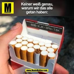 Keiner weiß genau,
warum wir das alle
getan haben:
(BILD)